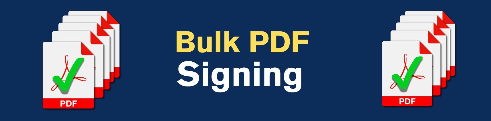 Bulk PDF Signer